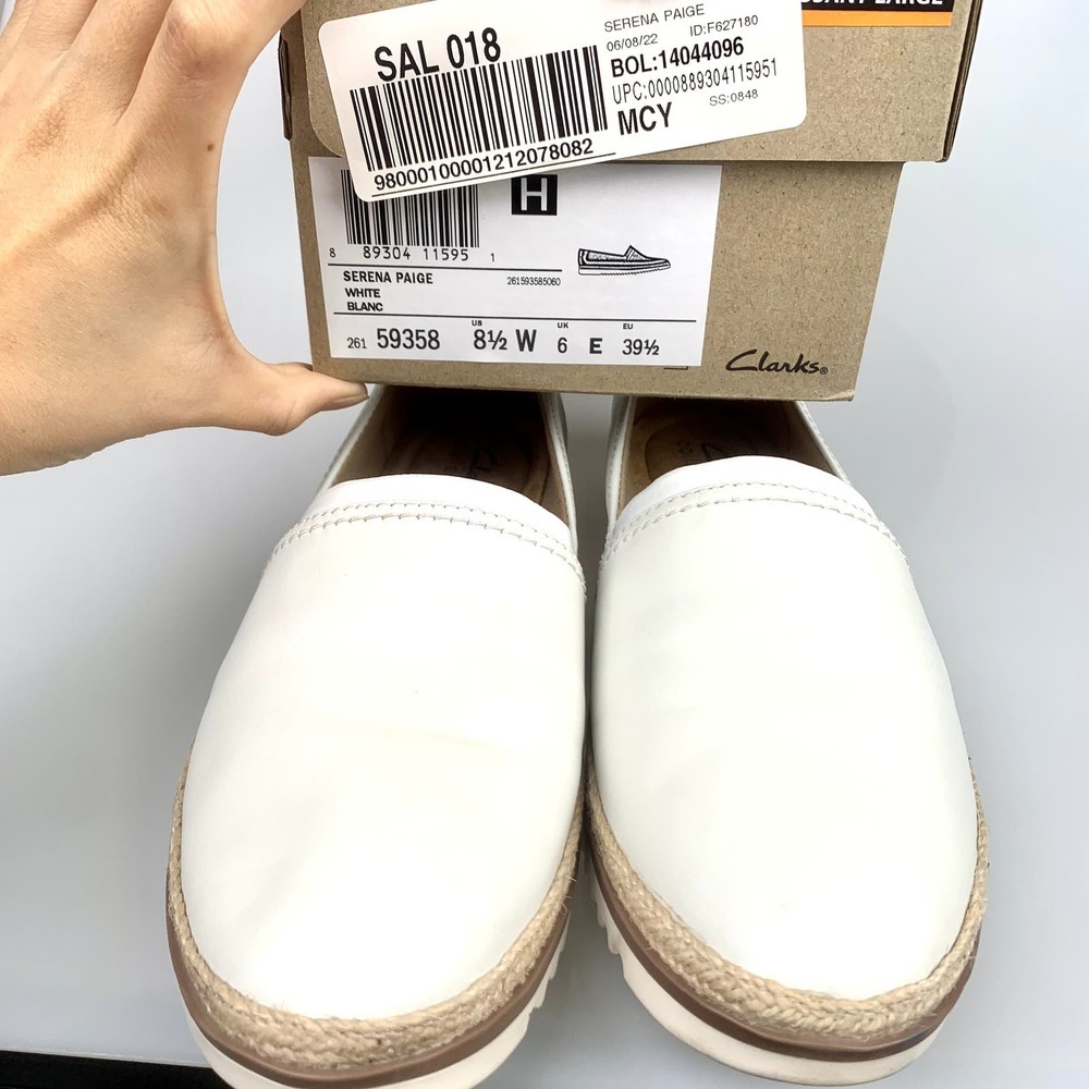 Clarks Women's Serena Paige Loafer Flat Size 8.5 - Picture 9 of 11